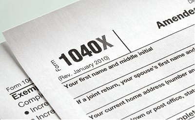 1040x Amended Tax Return image