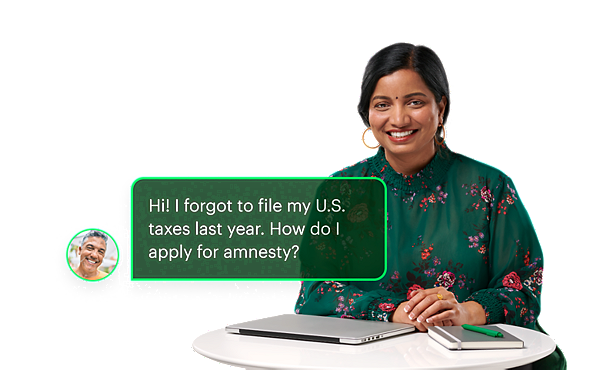 female H&R Block Expat Tax advisor