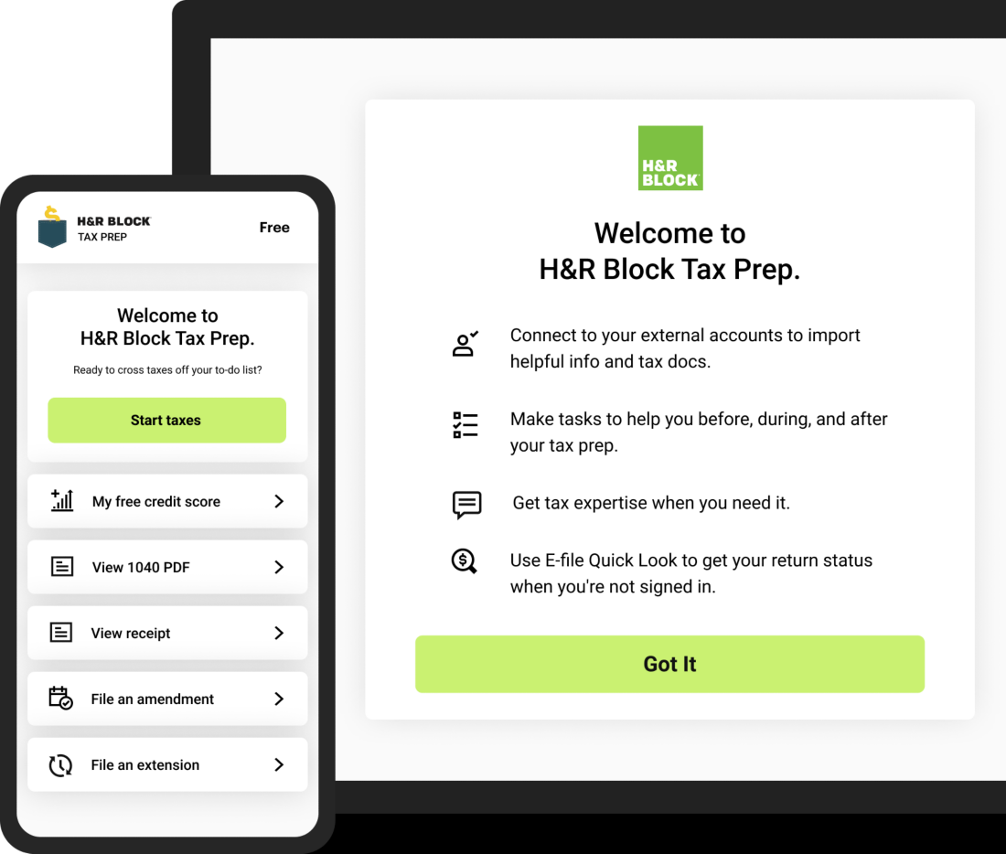 Free Online Tax Filing & E-File Tax Prep | H&R Block