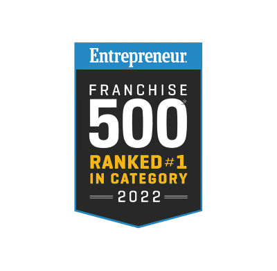 Entrepreneur badge for H&R Block being Ranked #1 in Category for Franchises 500
