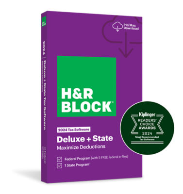 Deluxe Tax Preparation Software | H&amp;R Block®