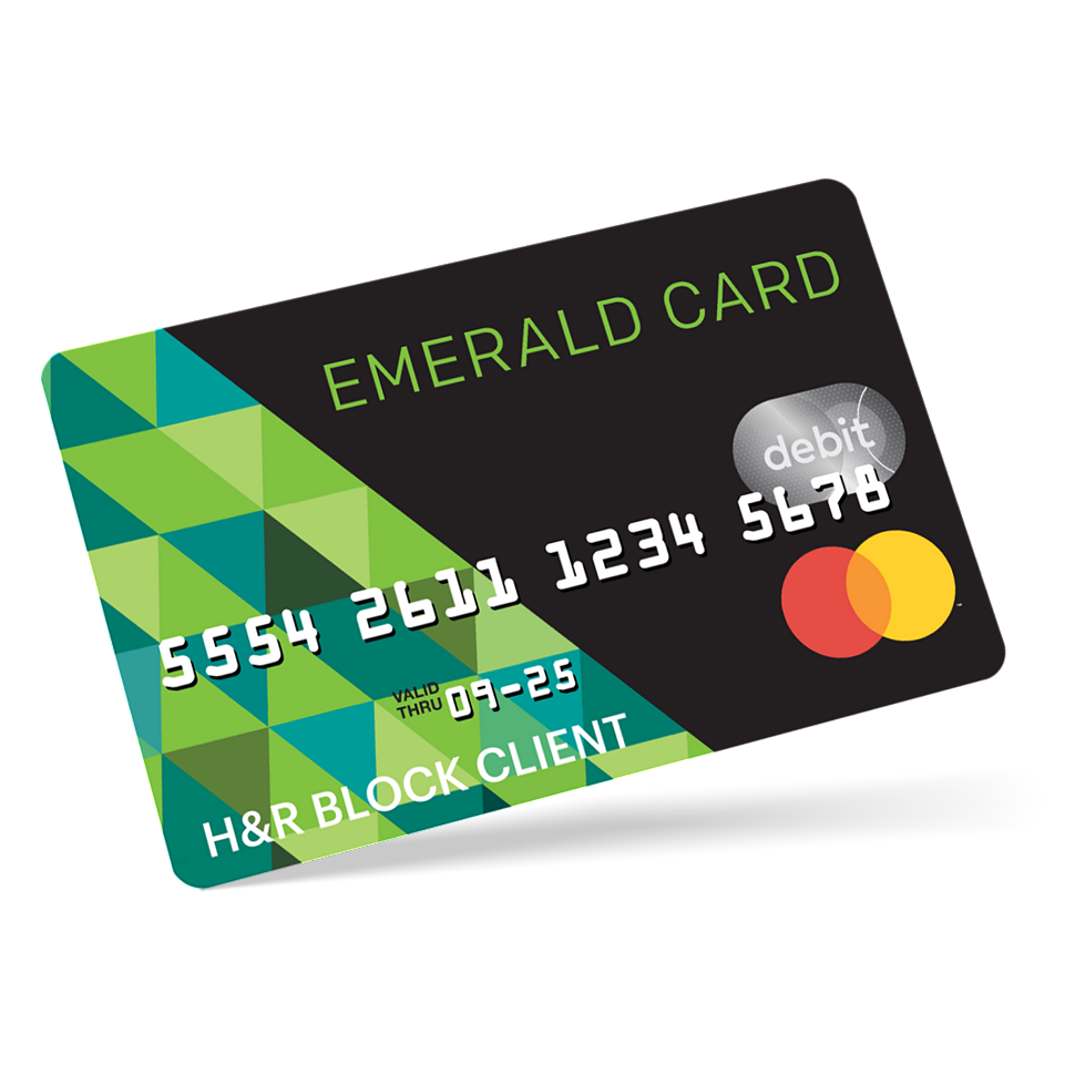 Emerald savings card