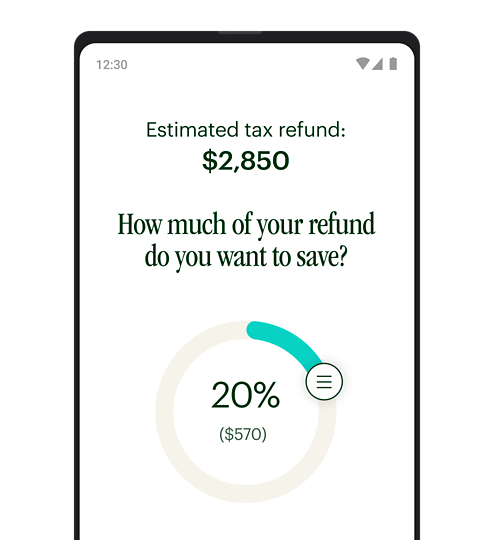 Estimated tax refund