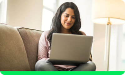 H&R Block customer finding out her w-4 withholding