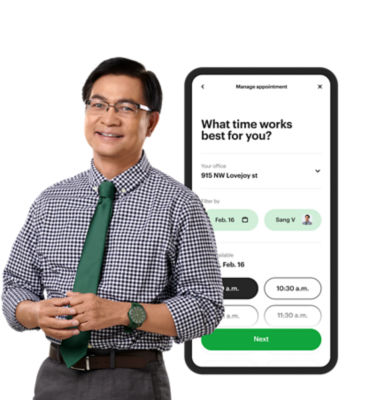 manage appointment with small business tax pro