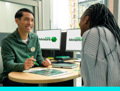 client and tax pro at desk